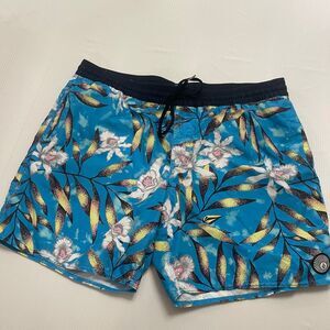 Volcom Men’s Floral Swim Trunks Shorts Board Shorts Size XXL